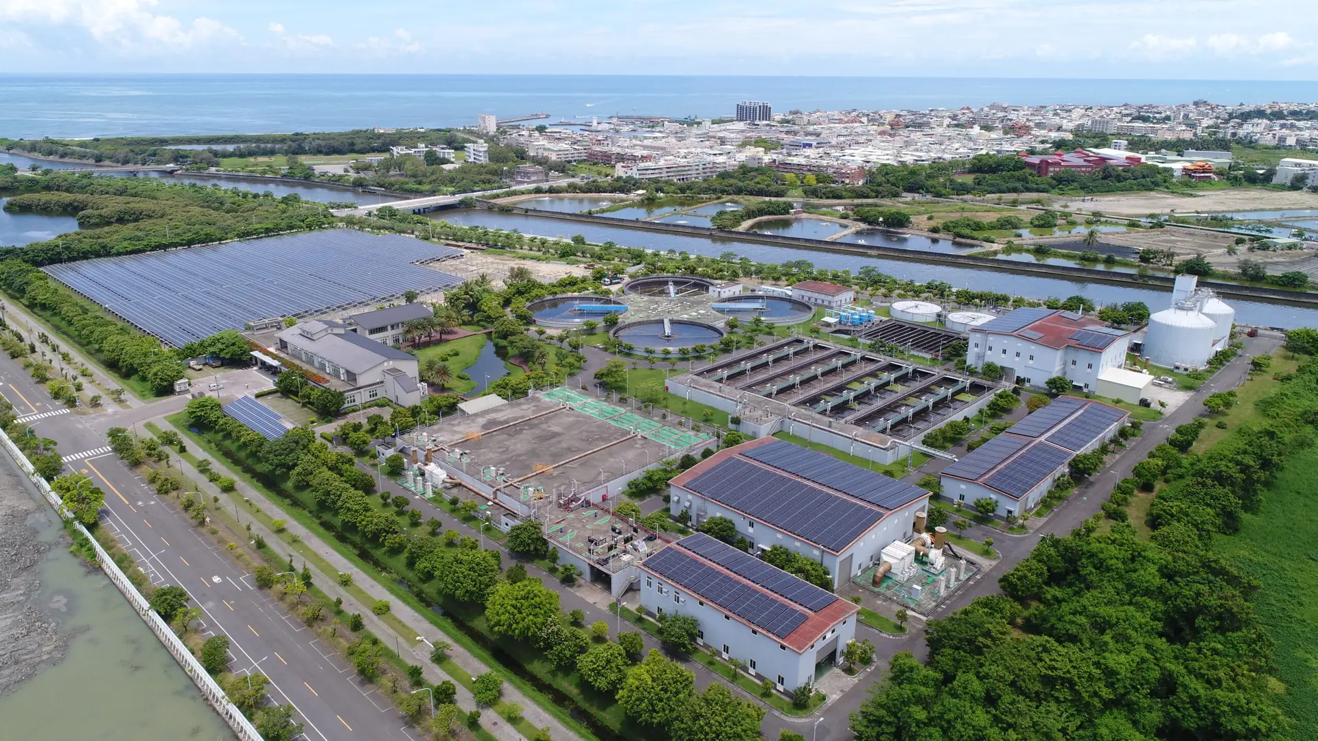 楠梓污水下水道暨再生水系統。取自山林水官網